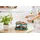 Rotho Tortenglocke mit Trays Fresh XL 26 cm Mistletoe Green