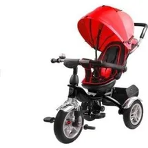LeanToys Dreirad mit schwarzem Rahmen