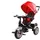 LeanToys Dreirad mit schwarzem Rahmen