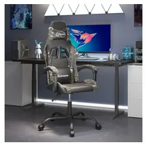 vidaXL Gaming-Stuhl Schwarz Tarnfarben