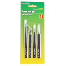 Master Tools Pinzetten-Set Mehrfarbig