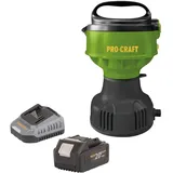 PROCRAFT Akku Schwimmpumpe 20 V 3200 l/h + 1x Akku 4,0 Ah + Ladegerät