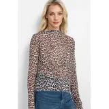 richroyal Langarmshirt Braun S