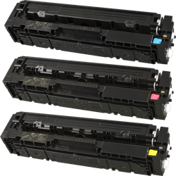 3 Ampertec Toner ersetzt HP CF253XM  3-farbig