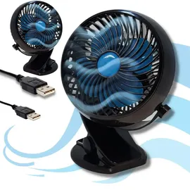 Starlyf Fast Fan 18 cm Tischventilator Schwarz