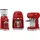 Smeg CGF11RDEU rot