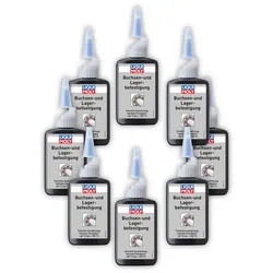 8x 50g LIQUI MOLY 3807 Klebstoff Buchsen- und Lagerbefestigung Kleber Gummi