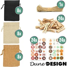 Dune Design DuneDesign DIY Adventskalender zum Befüllen 2025