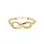 Elli PREMIUM Ring Infinity Unendlichkeit Liebe in 375 Gelbgold