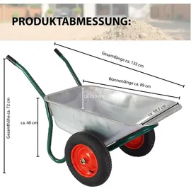 Trutzholm Schubkarre 100 l 160 kg