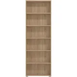 INOSIGN Tomar 6 Aktenregal 70 x 24,5 x 211,5 cm braun