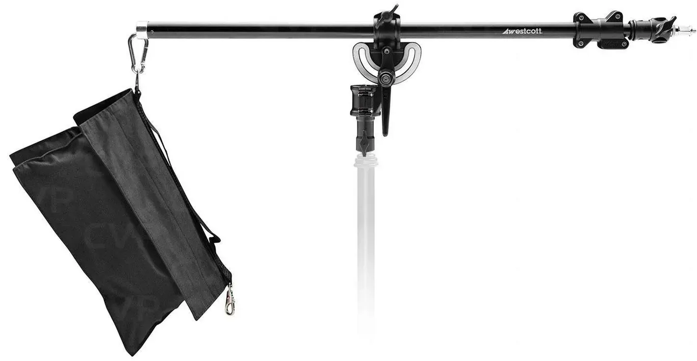 WESTCOTT Mini-Boom-Arm und Gewichtstasche