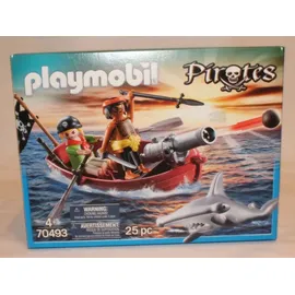Playmobil Pirates Piraten-Ruderboot mit Hammerhai 70493