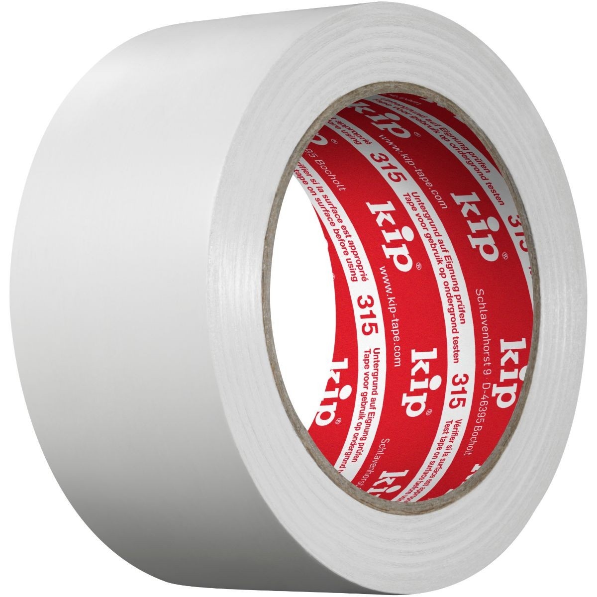 Kip 315 PVC-Schutzband Premium weiß 75mm x 33m - 315-57 - Weiß