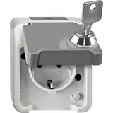Merten Schuko-Steckdose 1-fach Lichtgrau 1 St.