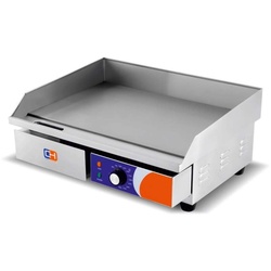 Elektrische Griddle Stahl 10 mm Wirtschaft 740 x490 x240h mm PEKIN EG-820