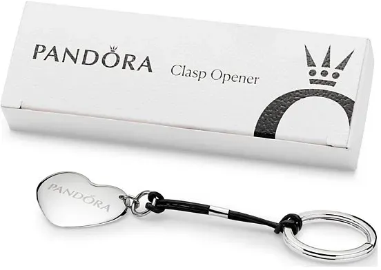 Pandora Schlüsselanhänger A003 - silber