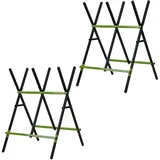 Trutzholm Sägebock 2er Set Holz/Stahl klappbar 100 kg Traglast