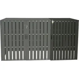 MCW Mülltonnenbox MCW-J28 76 x 115 x 100 cm grau