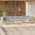 vidaXL Garten-Lounge-Set 8-tlg. grau Kiefernholz