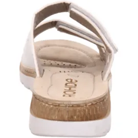 ROHDE Damen Pantolette mit Blumendruck und Lederdecksohle Baviera 1302, Größe:41 EU,