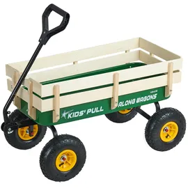 Vevor Bollerwagen 102 cm Grün/Gelb