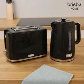 Briebe Elegance Toaster Schwarz