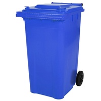Saro 2 Rad Müllgroßbehälter 80 Liter blau