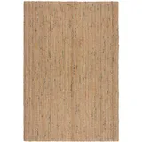 KADIMA DESIGN Jute Teppich handgewebt strapazierfähig naturfaser | 160x230cm