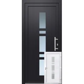 PANTO K017 rechts 110 x 210 cm anthrazit/weiß