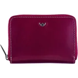 Golden Head Venezia Zipped Billfold Coin Wallet Red