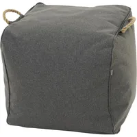Siena Garden Sitzhocker Integral Polyester 46 x 48 x 46 cm Grau