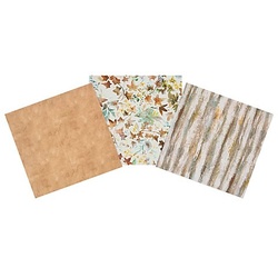 Canvas-Coupon "Herbstlaub", natur-color