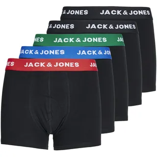 JACK & JONES Junior Boxershorts HUEY Unterhosen Fünferpack