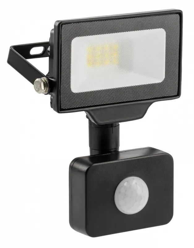 GTV G-TECH LED-Fluter mit Bewegungsmelder 10W 120° IP65 - kaltweiß (6000K)
