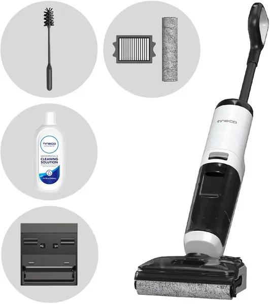 Tineco Floor One S5 Max  - 3 in 1-Nass-/ Trockensauger - Saugen, Wischen und Trocknen