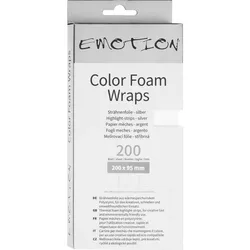 Emotion Color Foam Wraps 20 cm silber