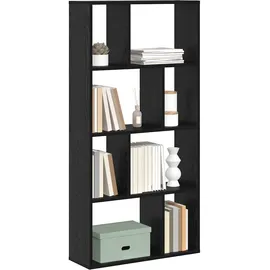 vidaXL Bücherregal 60 x 20 x 120 cm Schwarz