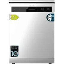 Cecotec Bolero Aguazero 6500 Geschirrspüler (freistehend, 600 mm, Silber)