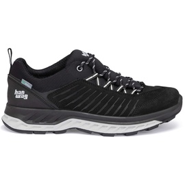 Hanwag Blueridge Low ES (Veloursleder, wasserdicht) schwarz/grau Herren