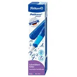 Pelikan Pelikano® Junior Patronenfüller blau/hellblau A (für Anfänger), 1 St.