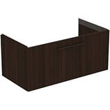 Ideal Standard i.life B Möbeldoppelwaschtisch-Unterschrank T5275NW 1 Auszug, 100 x 50,5 x 44 cm, coffee oak