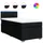 vidaXL Boxspringbett 90 x 190 cm Schwarz