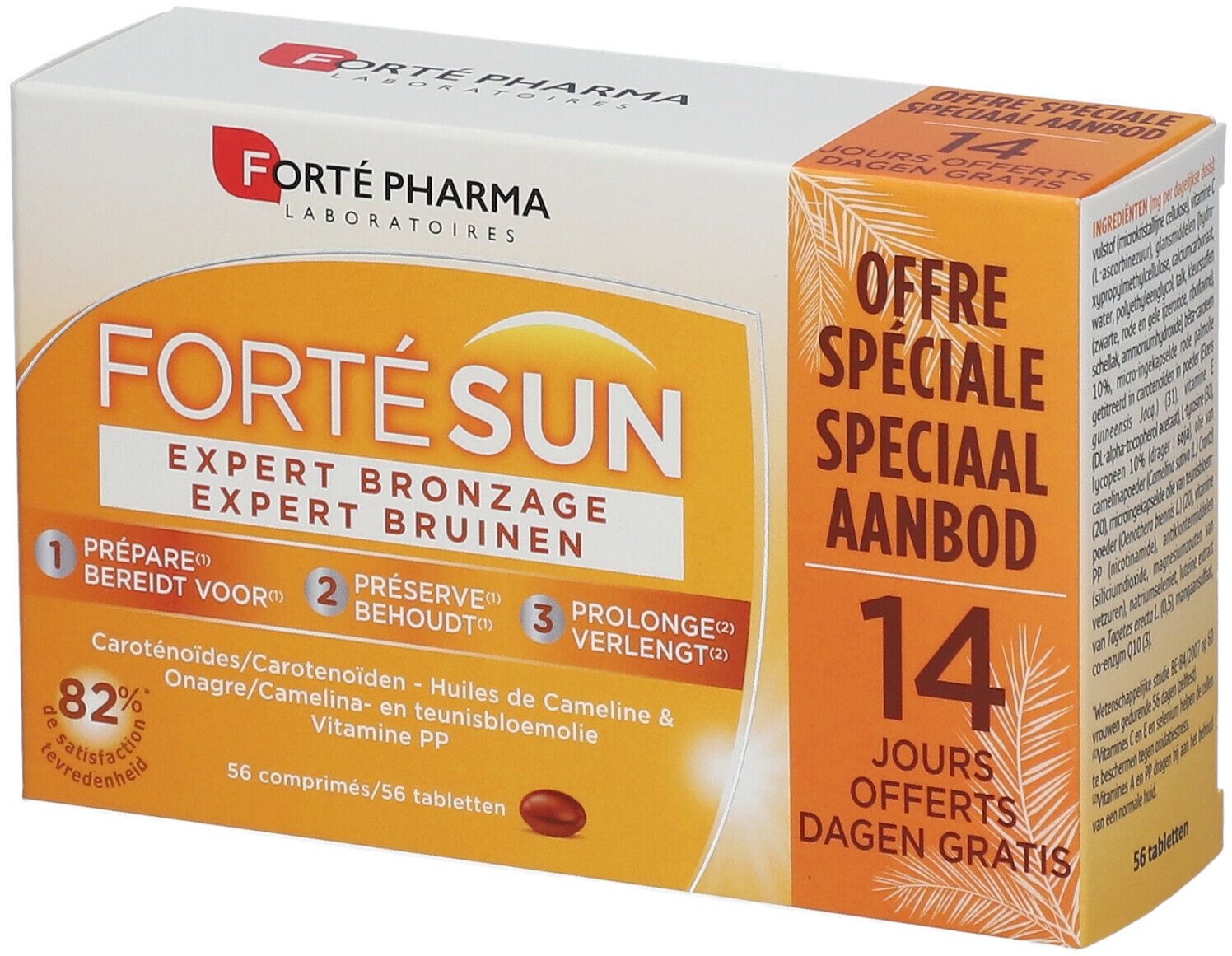 Forté Pharma Expert Bronzage 56 pc(s) comprimé(s)