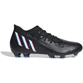 adidas Predator Edge.3 FG Core Black / Cloud White / Vivid Red 42