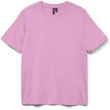 Vero Moda Vmpaulina Ss T-Shirt Rosa L