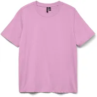 Vero Moda Vmpaulina Ss T-Shirt Rosa L
