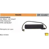 MAORI Knopf Mit Maori Schneepflugkabel Für Mp 766ae - Mp 976aet - Mpb 976ae/aet