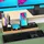 COFI 1453 Einstellbarer Schreibtisch-Organizer - Magnetische Holzplatte mit 6 Fächern