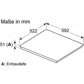Bosch Herdset BOSCH Einbau-Backofen Schnellaufheizung Auszug + Induktionskochfeld DirectSelect autark 60cm